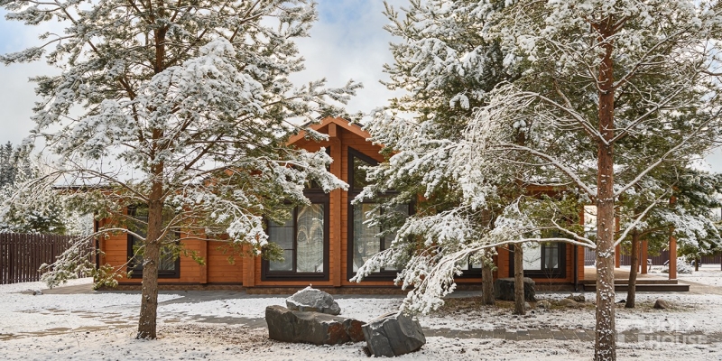 Дом из клееного бруса по проекту \"Лахти v2\" Фото 11